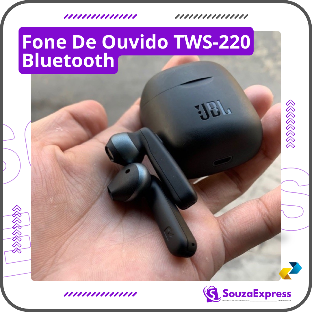 Fone de Ouvido TWS 220 - Bluetooth
