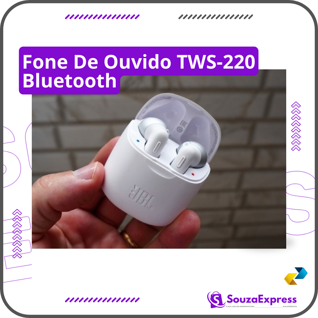 Fone de Ouvido TWS 220 - Bluetooth