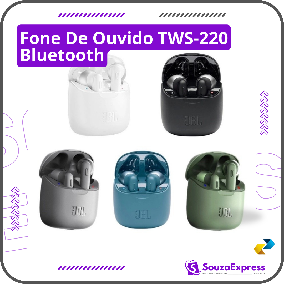 Fone de Ouvido TWS 220 - Bluetooth