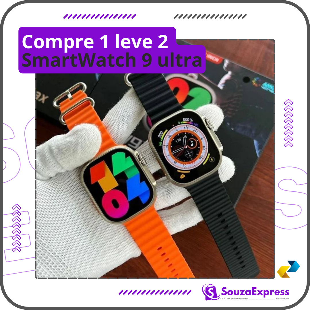 (Compre 1 leve 2) - SmartWatch 9 ultra