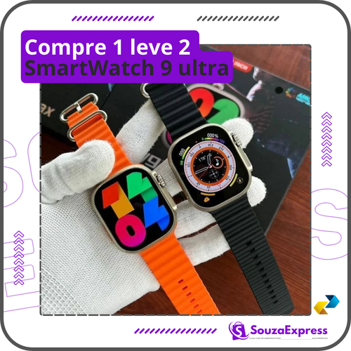 (Compre 1 leve 2) - SmartWatch 9 ultra