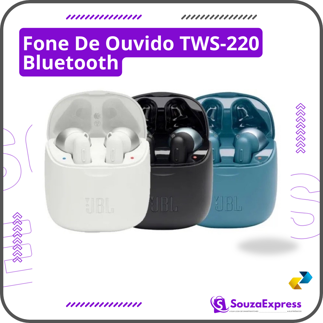Fone de Ouvido TWS 220 - Bluetooth