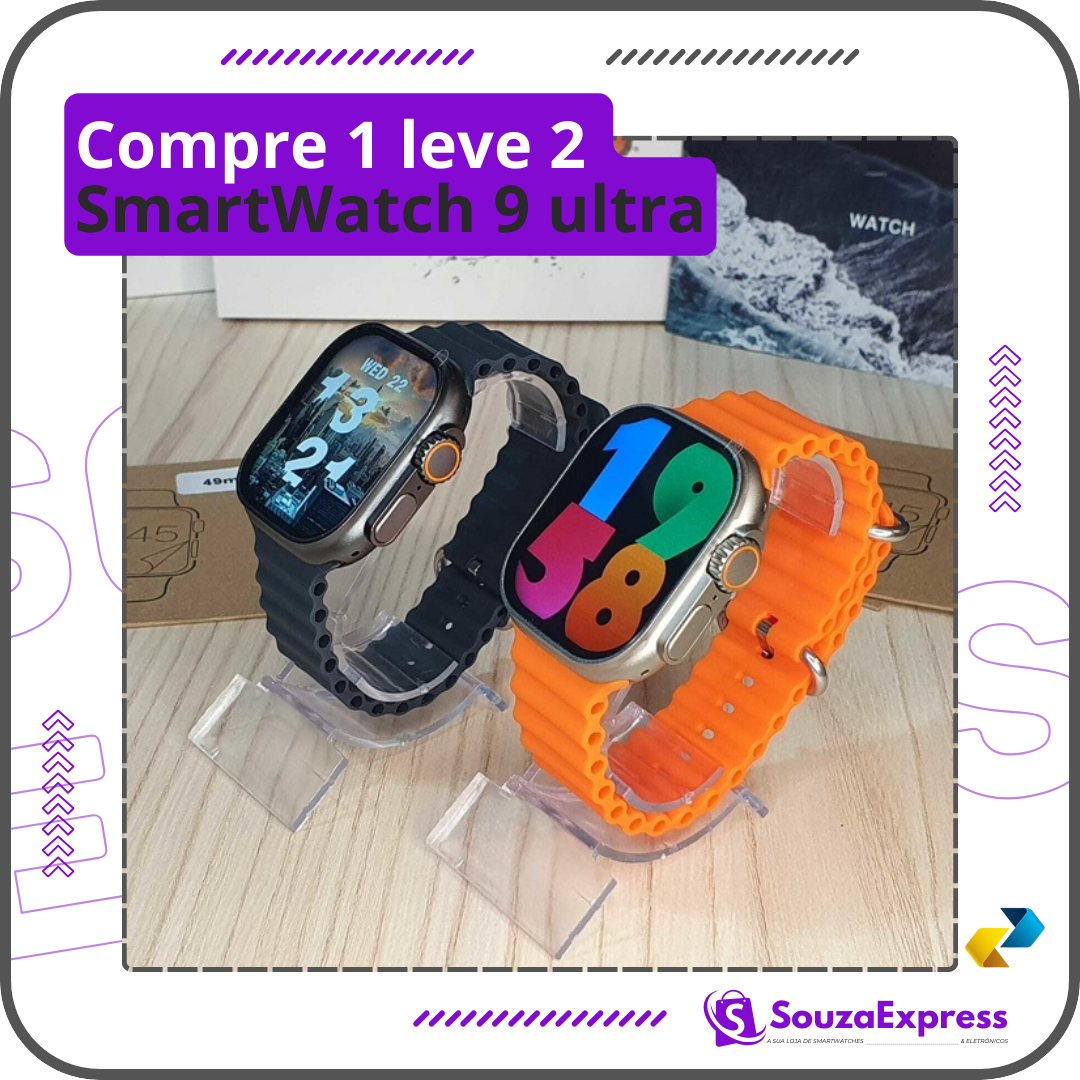 (Compre 1 leve 2) - SmartWatch 9 ultra