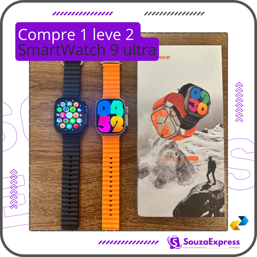 (Compre 1 leve 2) - SmartWatch 9 ultra