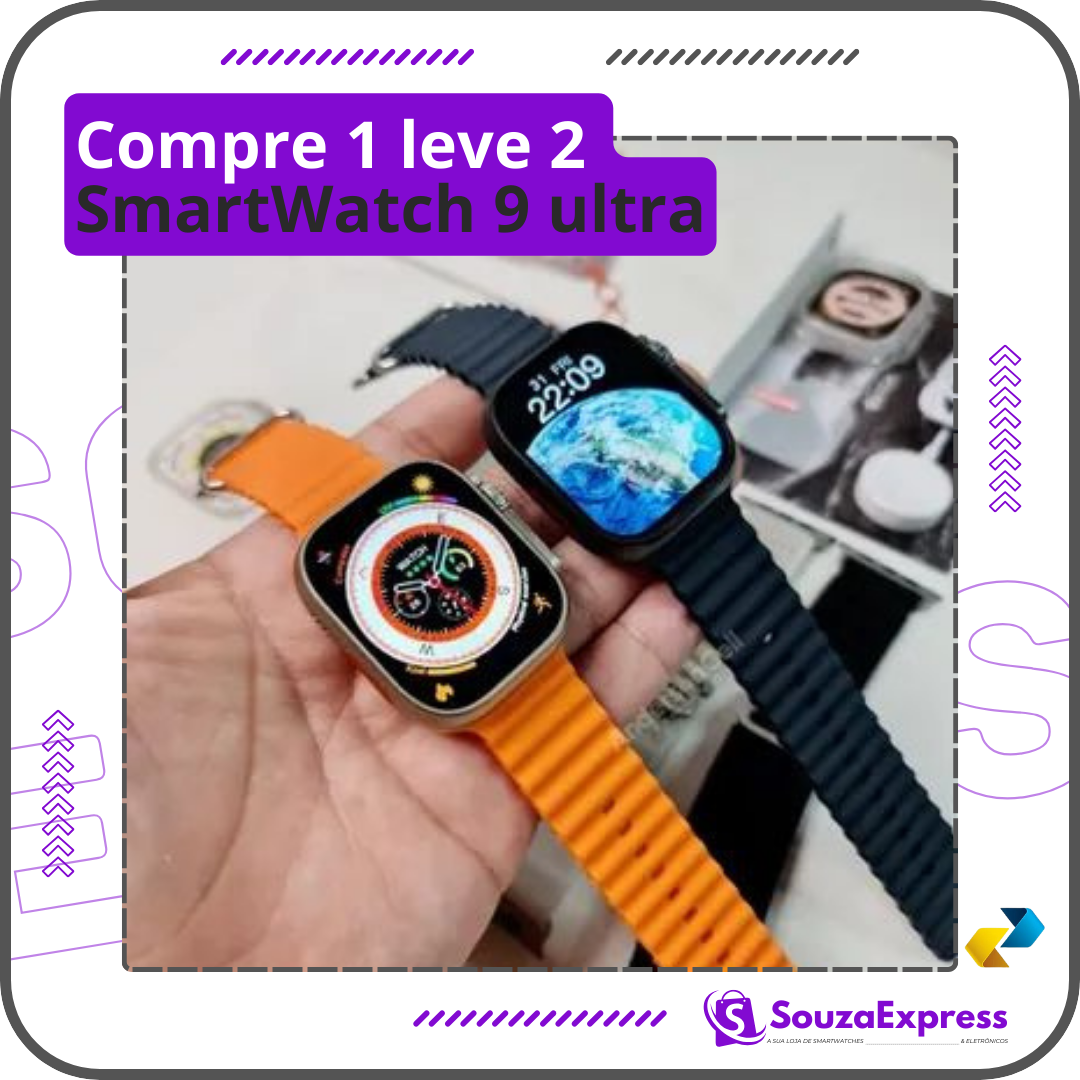 (Compre 1 leve 2) - SmartWatch 9 ultra