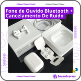 Fone de Ouvido Bluetooth -  Com Cancelamento de Ruído