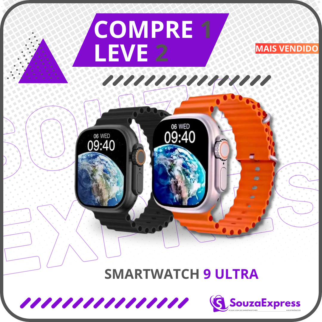 (Compre 1 leve 2) - SmartWatch 9 ultra