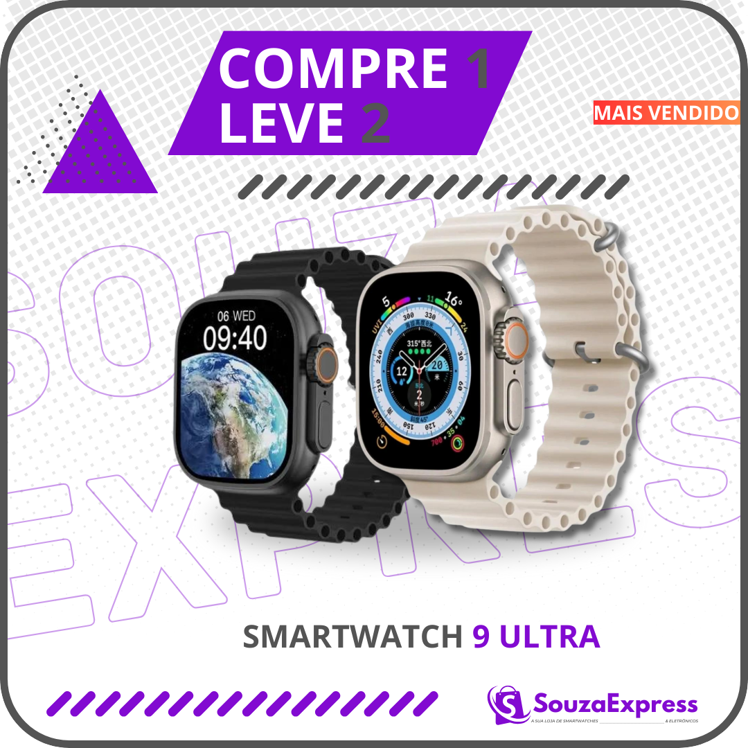(Compre 1 leve 2) - SmartWatch 9 ultra