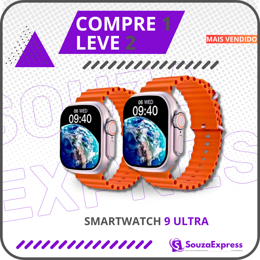 (Compre 1 leve 2) - SmartWatch 9 ultra
