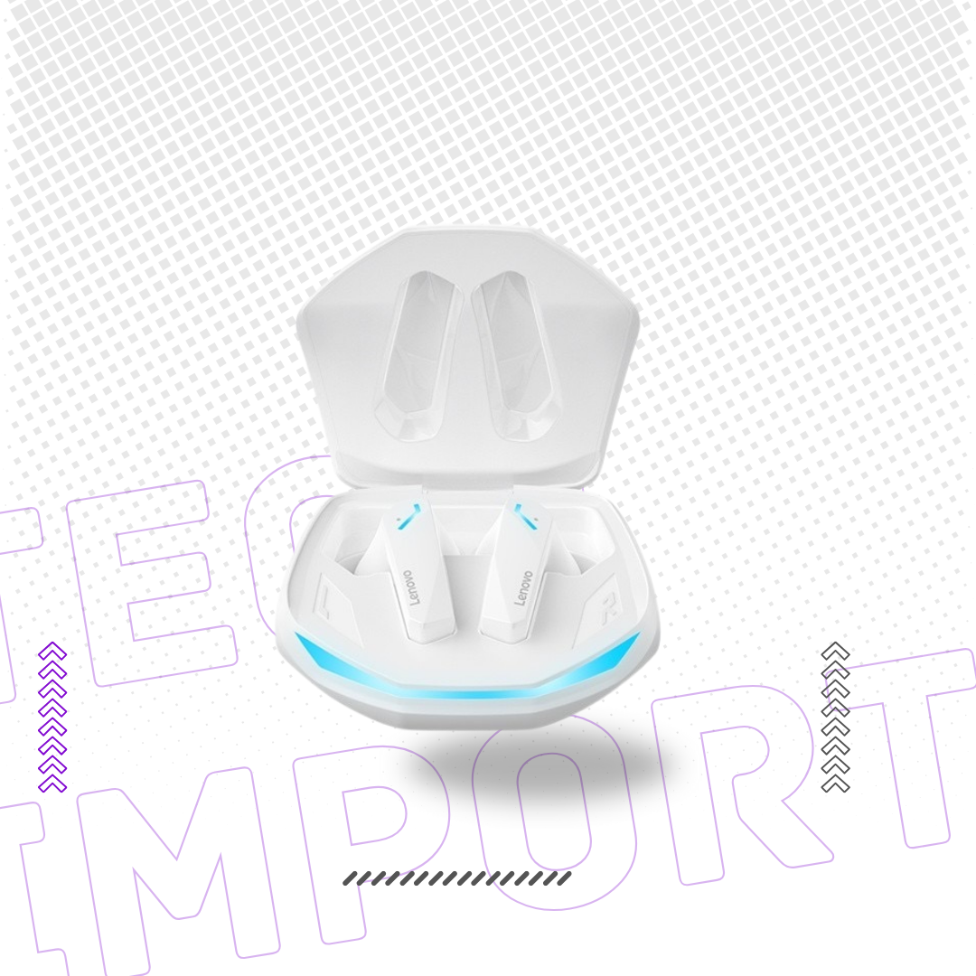 Fone de Ouvido Lenovo GM2 Pro - Bluetooth