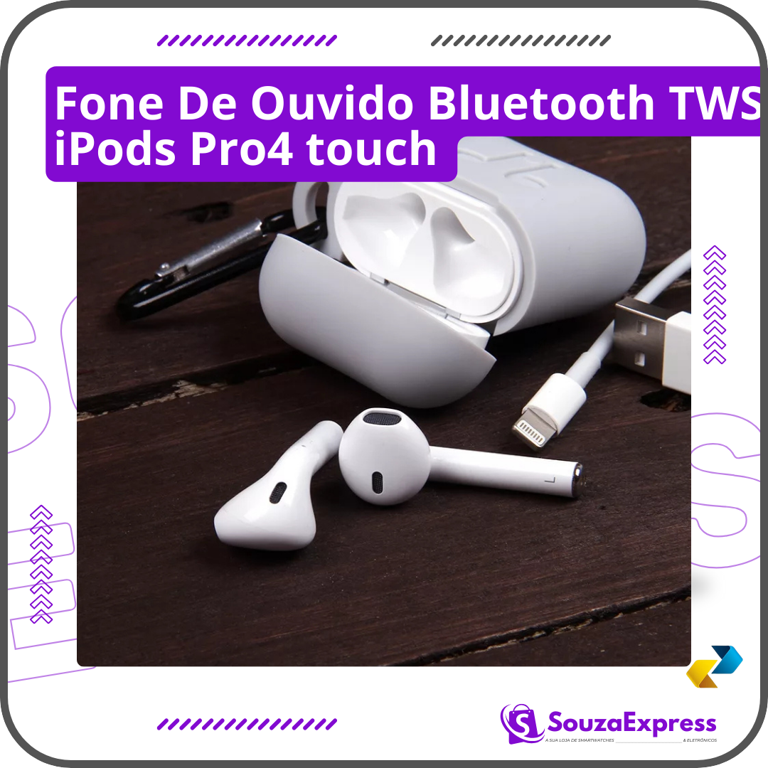 Fone de Ouvido PRO4 - Bluetooth