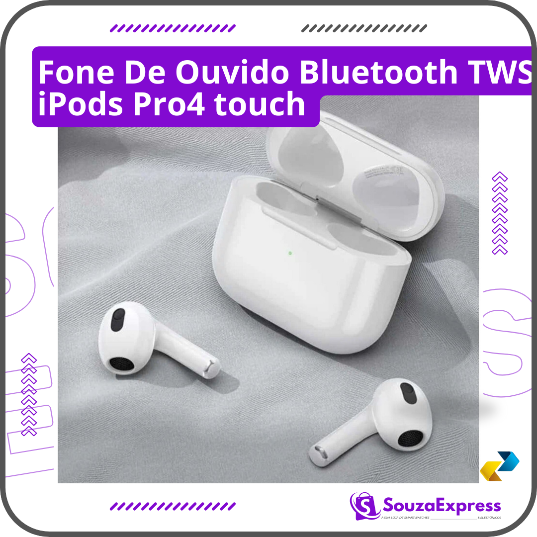Fone de Ouvido PRO4 - Bluetooth