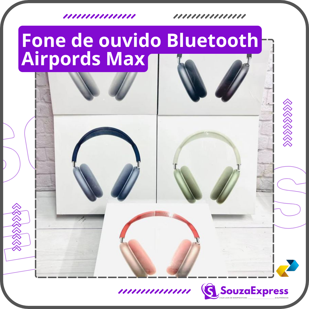 Fone de ouvido Bluetooth Airpods Max