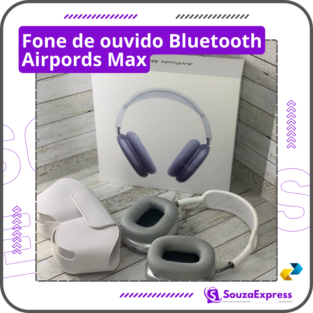 Fone de ouvido Bluetooth Airpods Max