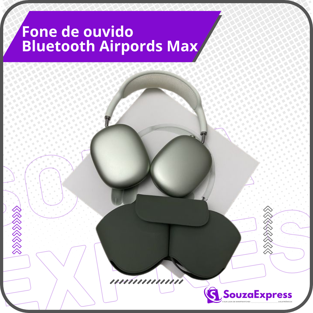 Fone de ouvido Bluetooth Airpods Max