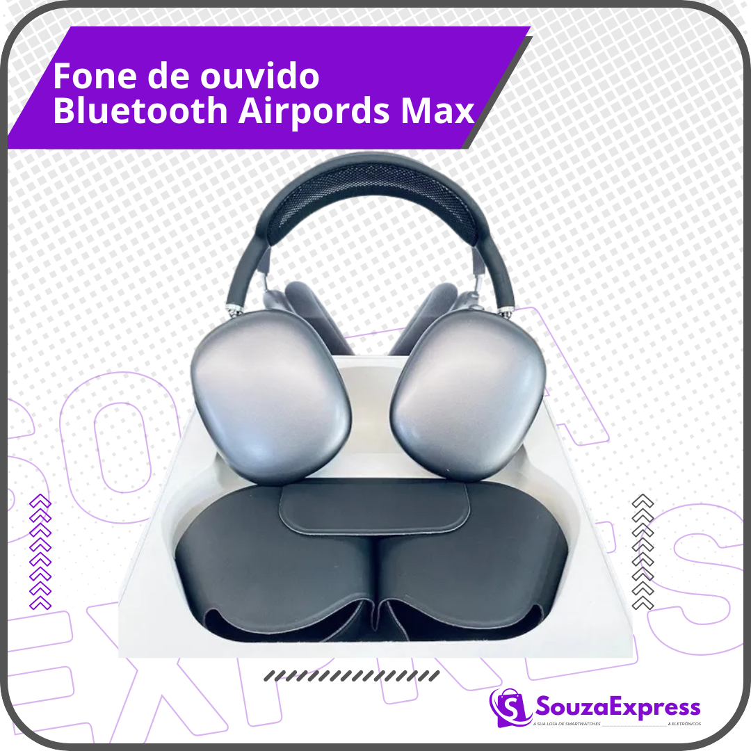 Fone de ouvido Bluetooth Airpods Max