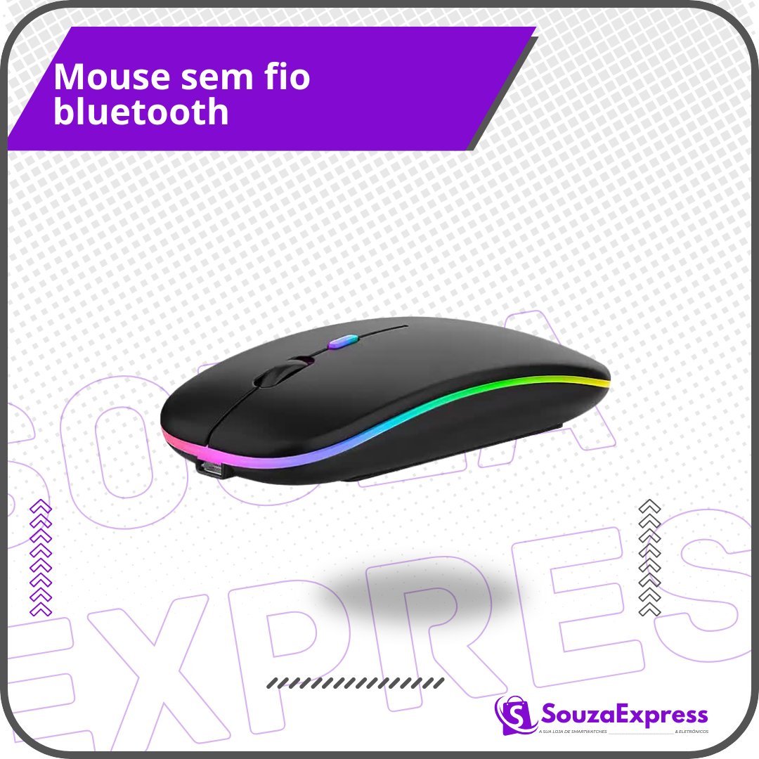 Mouse sem fio Bluetooth