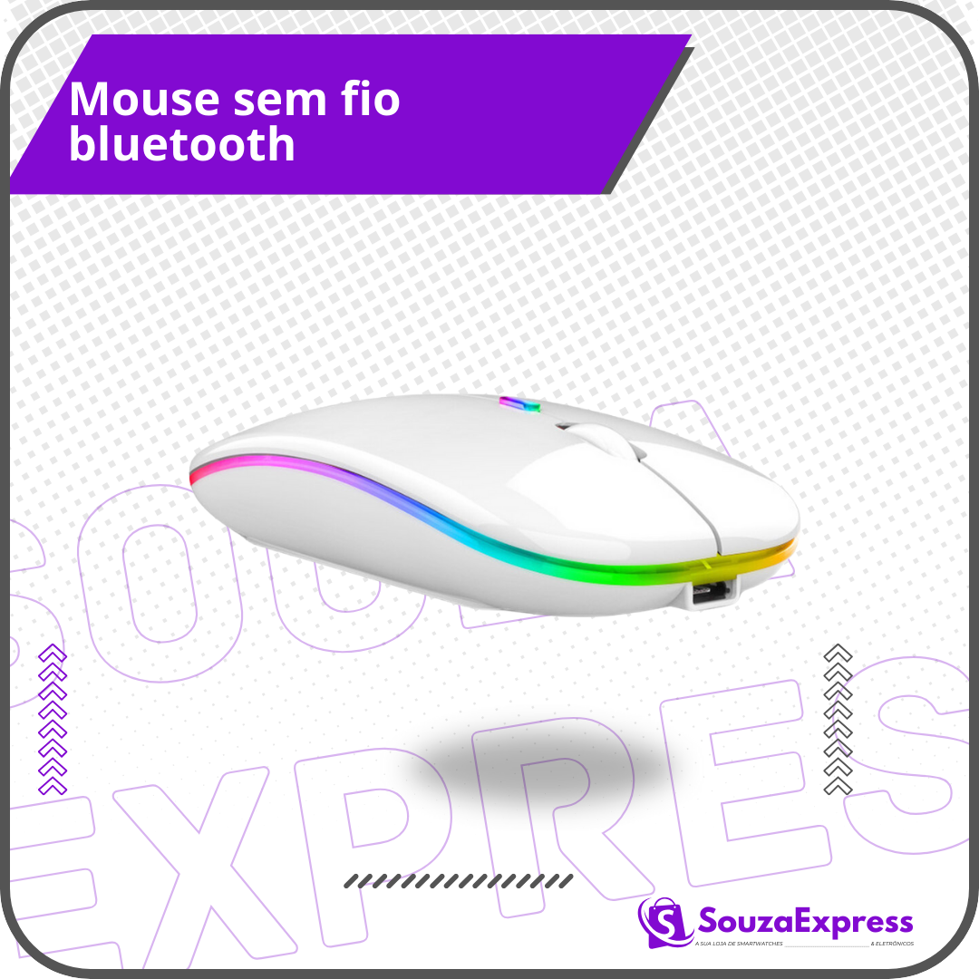 Mouse sem fio Bluetooth