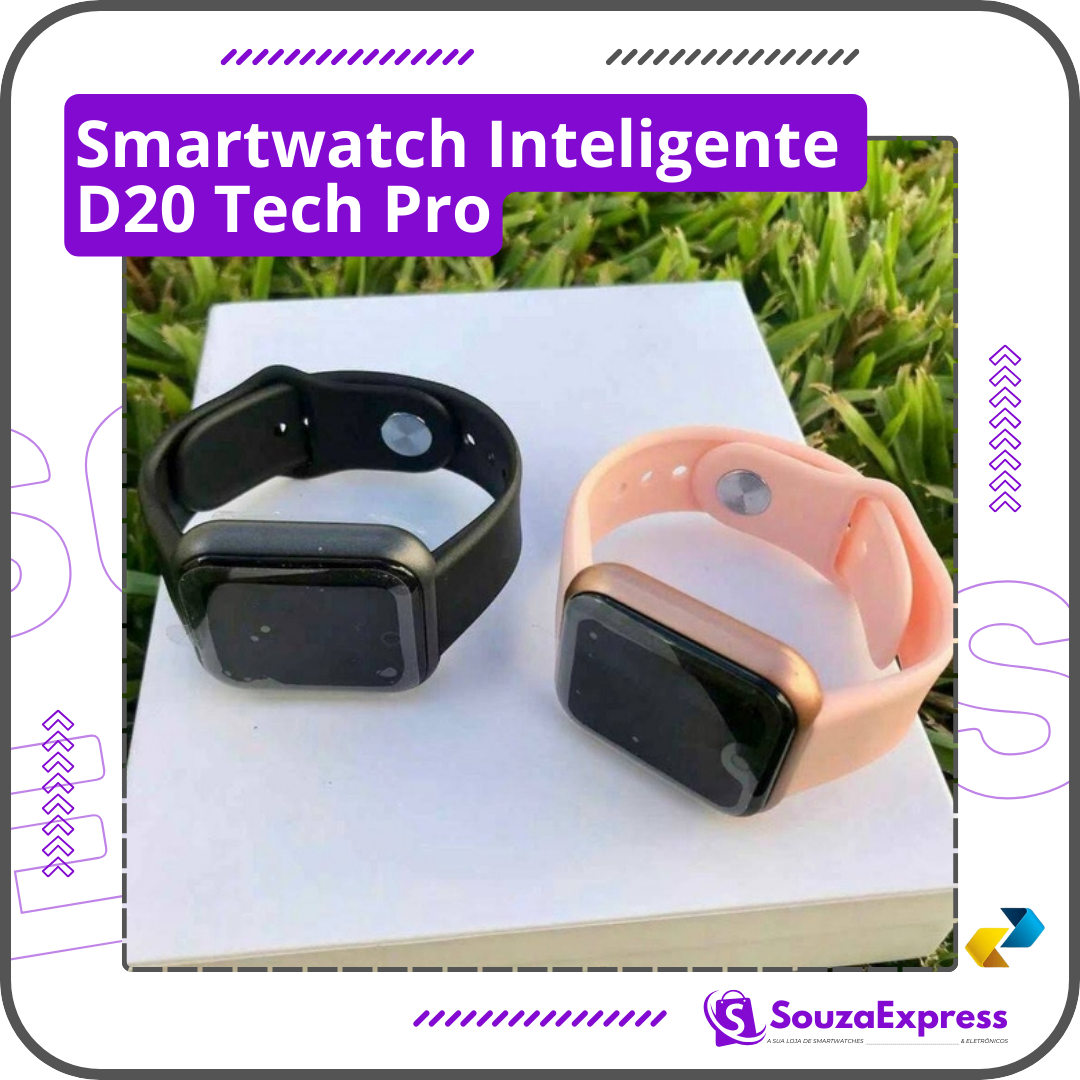 Smartwatch Inteligente - D20 Tech Pro