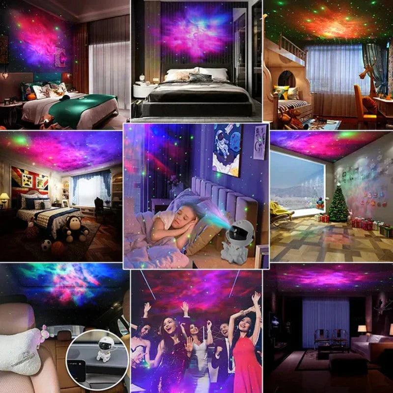 Astronauta Projetor Luzes das Galáxias Favoritoz