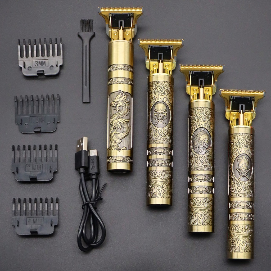 Maquina Profissional para Barba e Cabelo - Design Premium